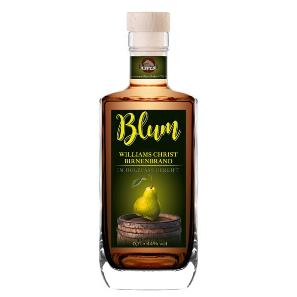 Blum snaps de pere Williams – maturat in butoi de lemn 0,7l
